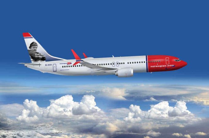 Avión de Norwegian, más puntual que Vueling y Easyjet