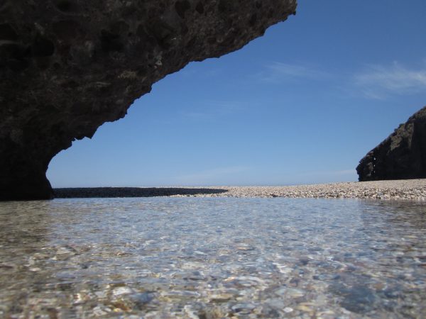 Playas de Almería con agua cristalina España