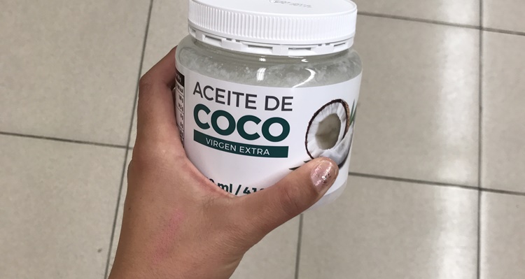 Aceite de coco de Mercadona