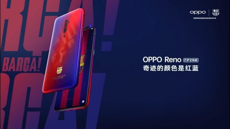 Oppo Edición Fútbol Club Barcelona