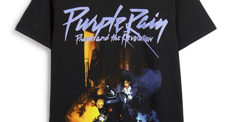 Camiseta Purple Rain de Prince