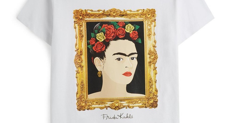 Camiseta de Frida Kahlo de Primark