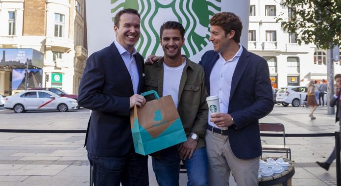 Deliveroo Starbucks en España