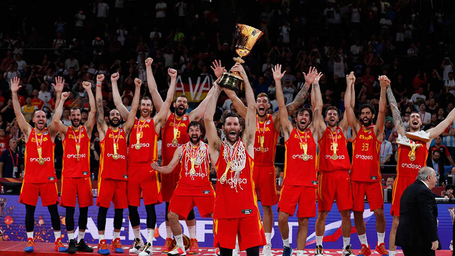 La selección española de basket catapulta a Endesa