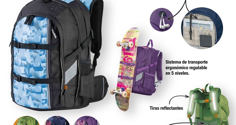 Ofertas de Lidl en mochilas y estuches