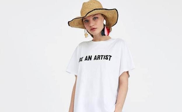 Camiseta con mensaje