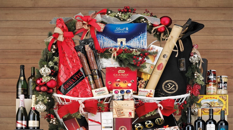 Las mejores cestas de Navidad las puedes encontrar en Grupo Disber