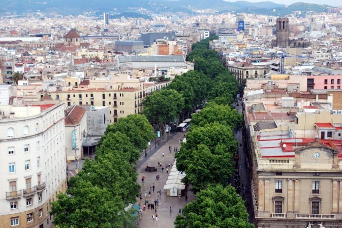 La Rambla de Barcelona