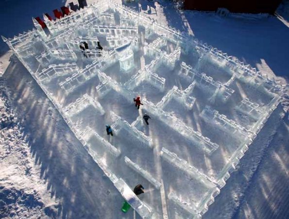 laberintos de hielo, Alaska