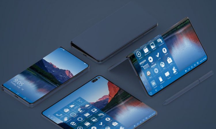 Microsoft Andromedad, móviles plegables