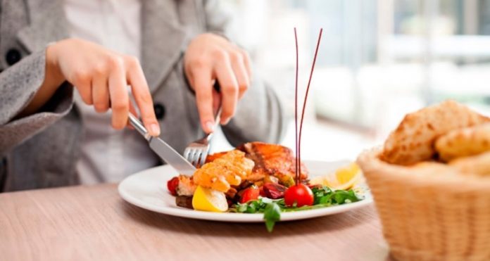 Perder peso en comidas en restaurantes