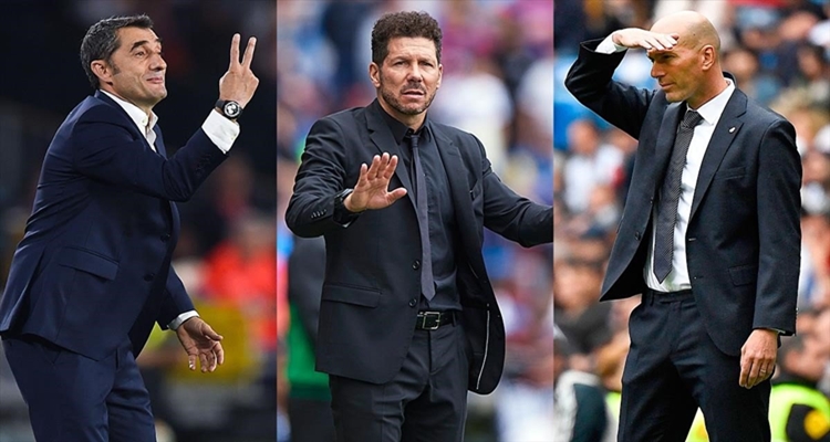 Los sueldos más caros de los entrenadores de fútbol en España