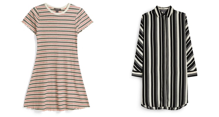 Vestidos de rayas de Primark