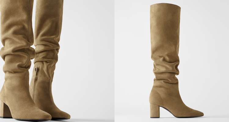 Botas slouchy de Zara