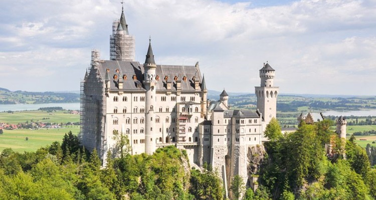 Castillo de Neuschwanstein en Alemania