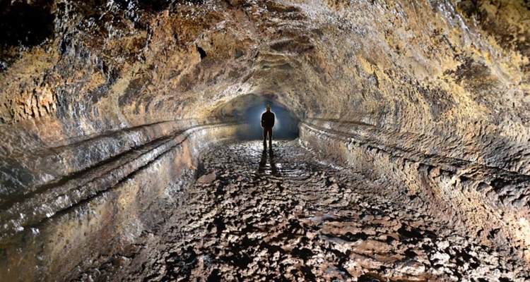 Cueva del Viento en Tenerife en Espana