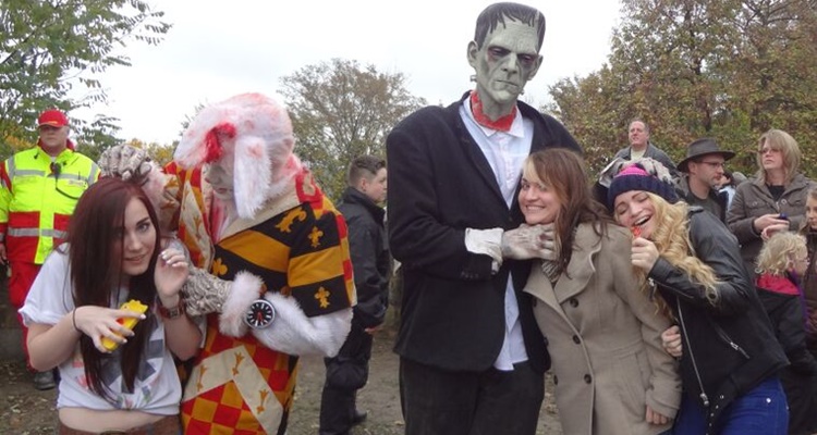 El Halloween Burg Frankenstein Festival en Alemania