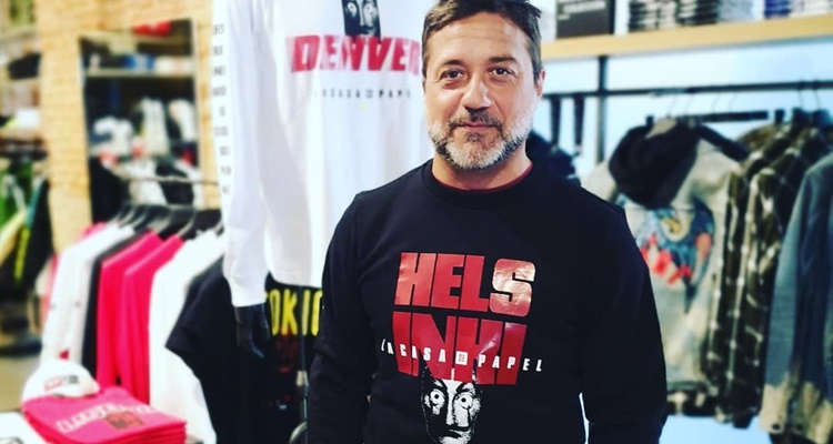 Enrique Arce de La casa de papel