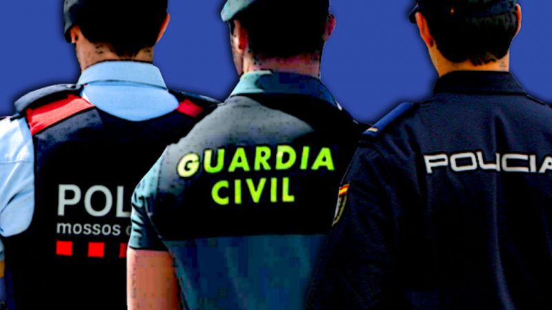 Policía Nacional Guardia Civil Mossos