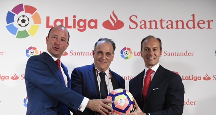 LaLiga y el acuerdo con el banco Santander