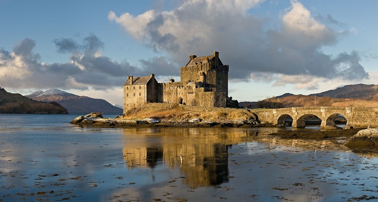 Los castillos mas bonitos Eilean Donan en Escocia