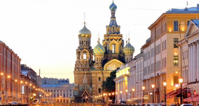 San Petersburgo en Rusia