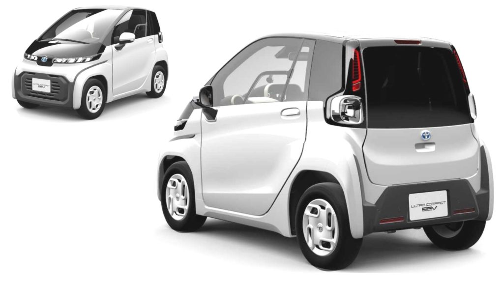 Así es el Ultra-compact BEV, el coche eléctrico de Toyota