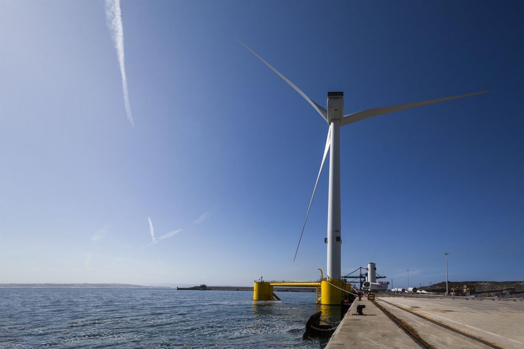 Repsol participa en el primer parque eólico flotante en Europa continental