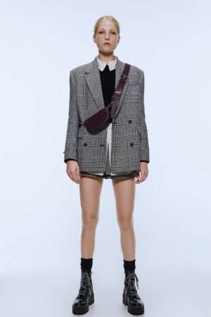 Blazer Oversize con patas de gallo