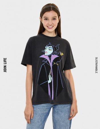 Camiseta Malefica Stradivarius | UP TO 60% OFF