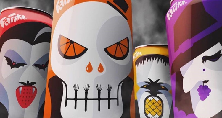 Coca cola, Fanta, Pepsi… Las latas para un ‘truco o trato’ en Halloween