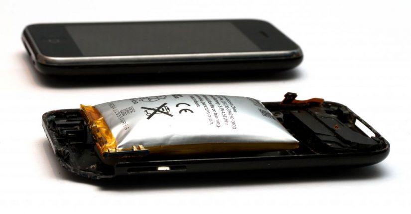 iphone android bateria hinchada smartphone