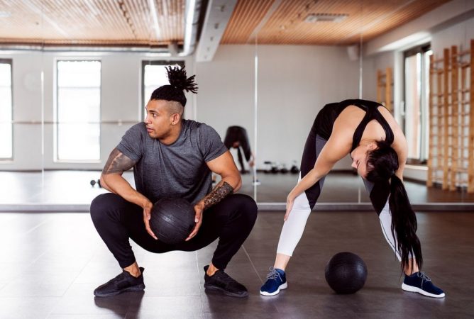 ligar en el gimnasio