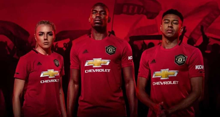 Camisetas más vendidas en el fútbol: Manchester United