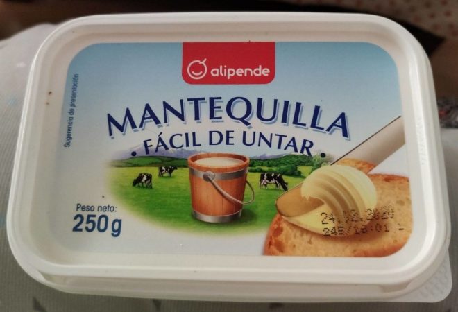 mantequilla y supermercados