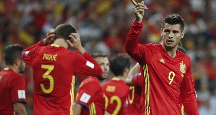 El gol de Morata para la Selección española