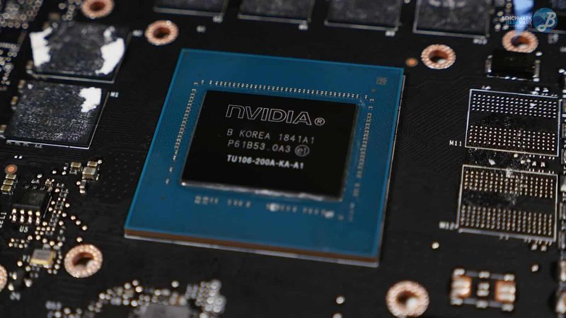 GPU NVIDIA GTX 2060 chip
