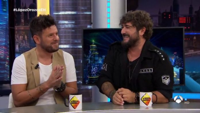 pablo lopez y antonio orozco en el hormiguero