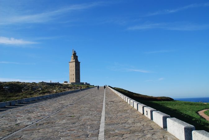 Torre de Hércules en A Coruña