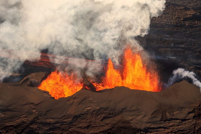 Volcanes en erupción