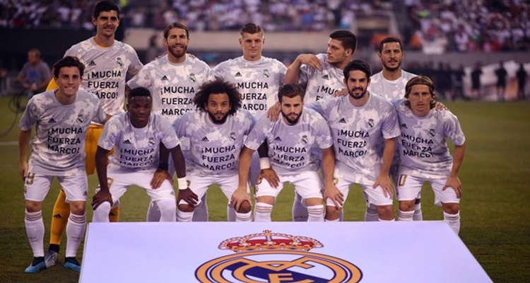 Misma plantilla de jugadores de Zidane en el Real Madrid