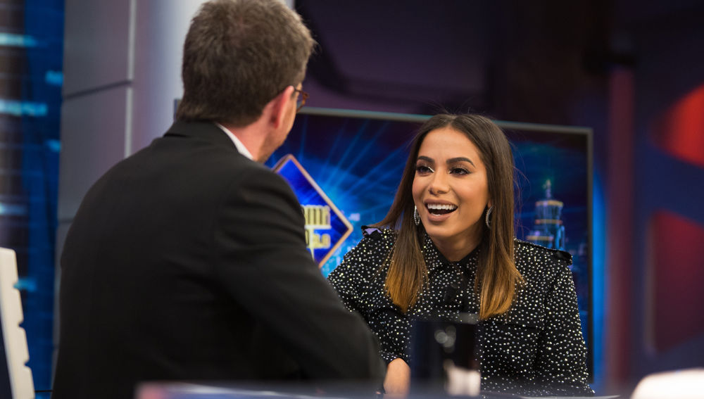 Anitta con Pablo Motos en El Hormiguero