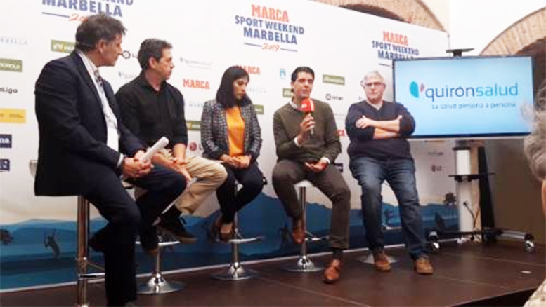 Los especialistas del Quirónsalud Marbella abordan los retos del deportista de élite