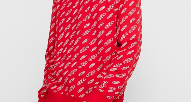 Sudadera roja de Zalando