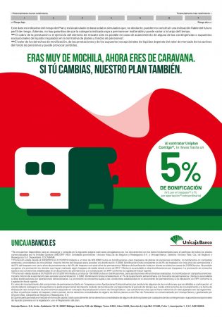 Unicaja estrena planes de pensiones con bonificaciones de hasta el 5% 1 Merca2.es Unicaja Merca2.es