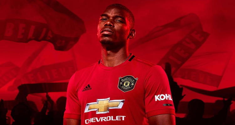 Camisetas de fútbol más valiosas: Manchester United