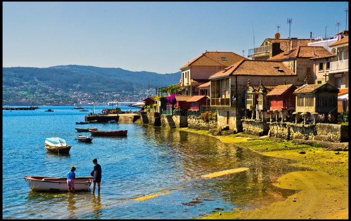 Combarro, costa gallega