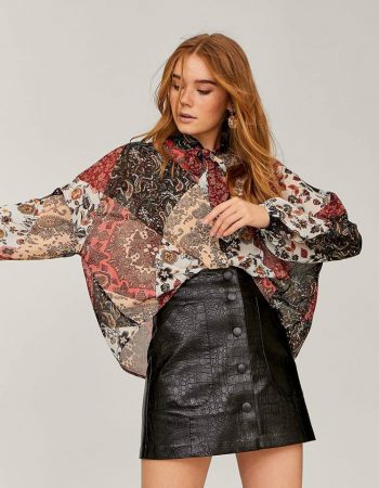 falda stradivarius