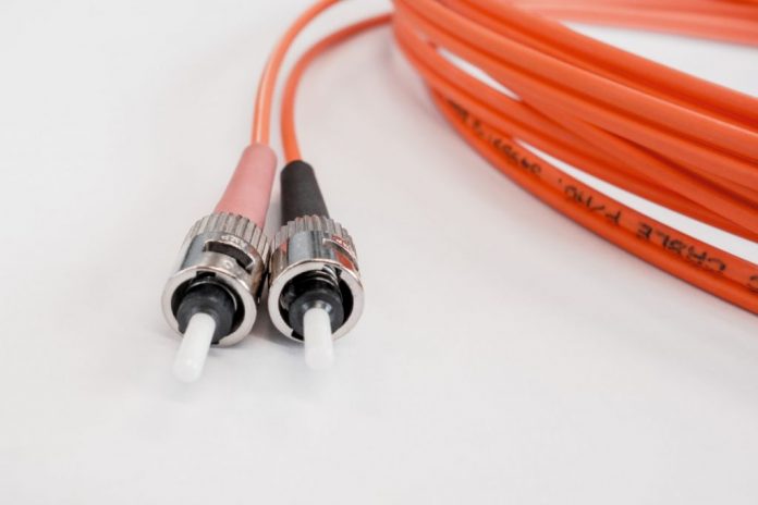 Movistar, cable de fibra óptica