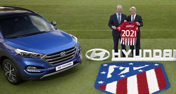 Acuerdo comercial Atlético de Madrid Hyundai